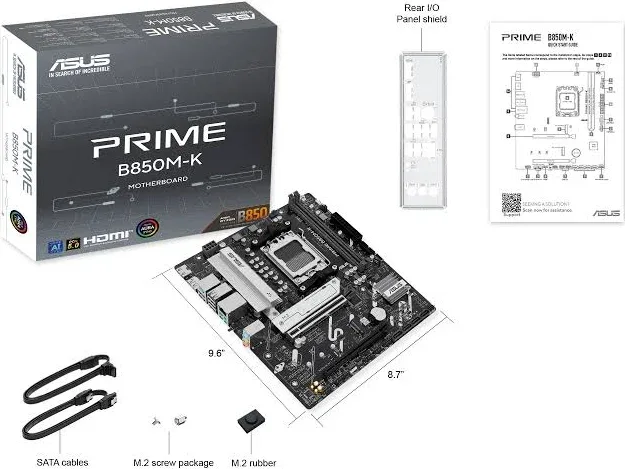 ASUS PRIME B850M-K image 5