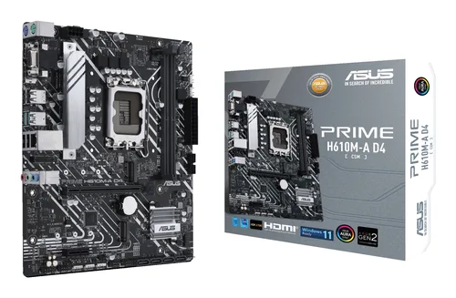 ASUS Prime H610M-A D4-CSM 