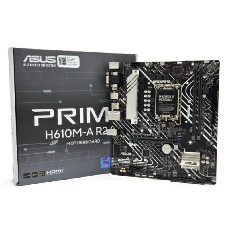 ASUS Prime H610M-A R20 H610 LGA1700 micro-ATX40 Audio 71 