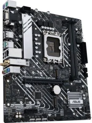 ASUS PRIME H610M-A WIFI D4 Intel H610 micro ATX image 1