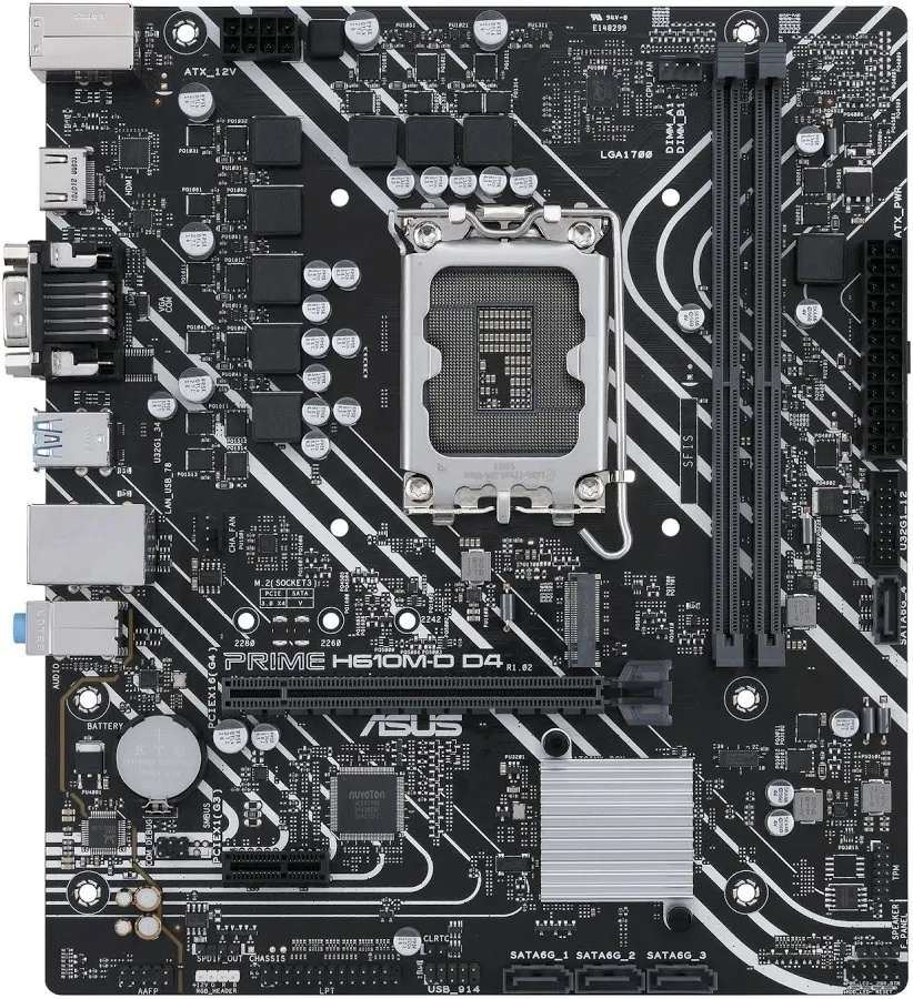 ASUS PRIME H610M-D D4 image 1