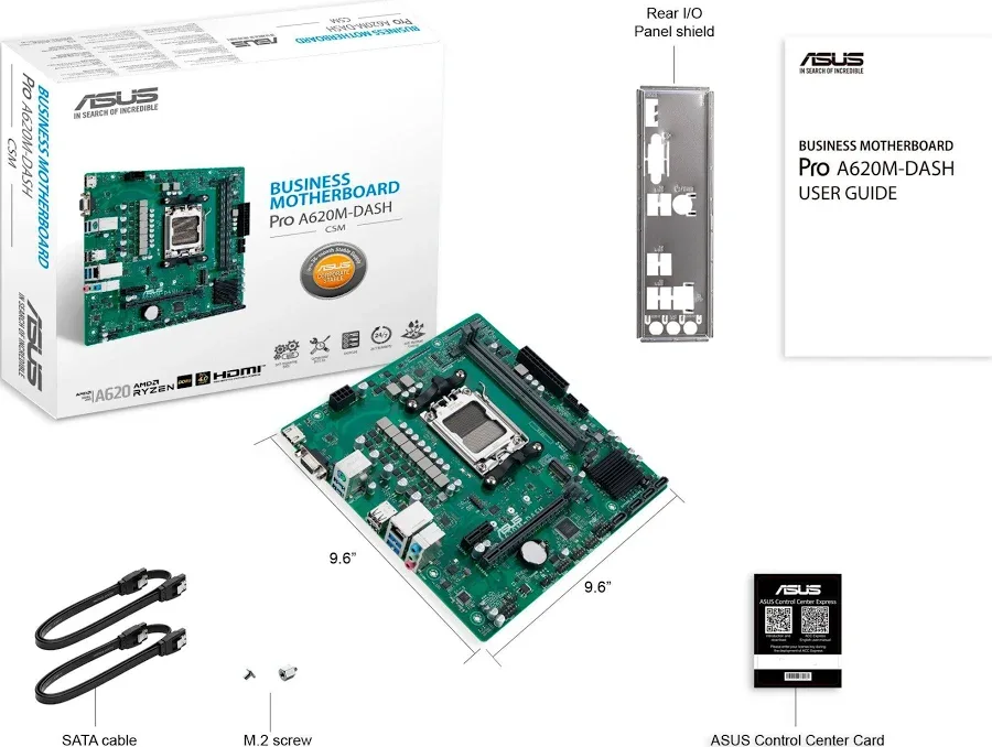 ASUS PRO A620M-DASH-CSM image 3