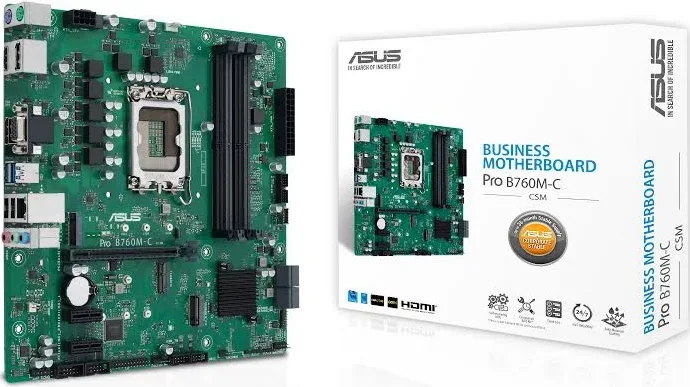 ASUS PRO B760M-C-CSM Intel B760 micro ATX image 4