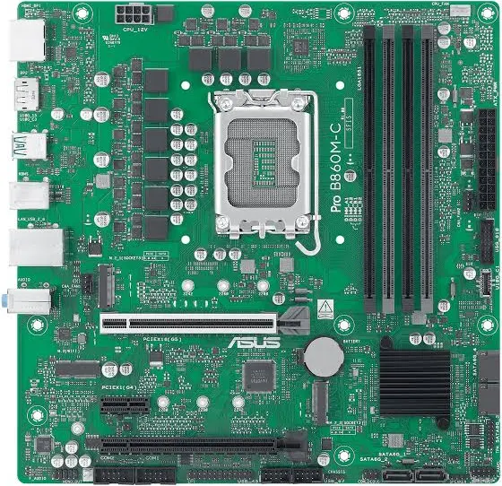 ASUS PRO B860M-C-CSM B860 LGA1851Micro ATX image 1