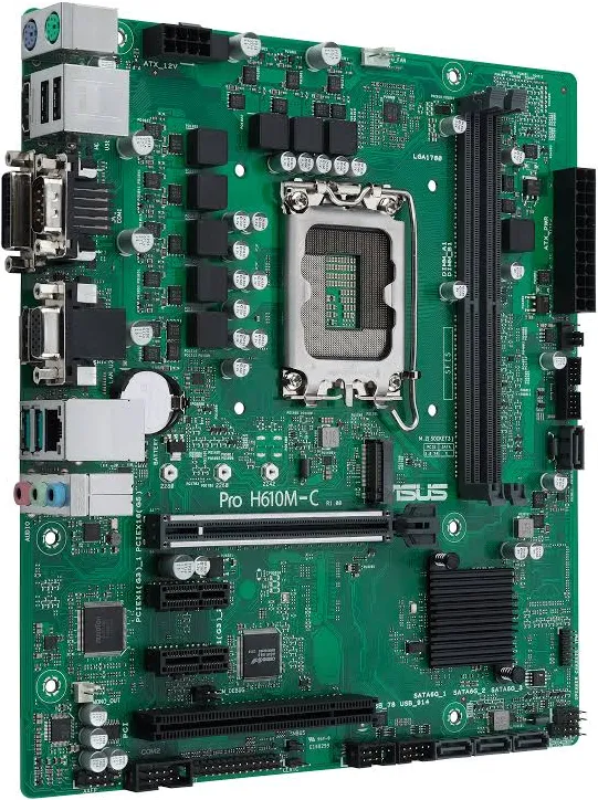 ASUS Pro H610M-C-CSM Intel H610 micro ATX image 2