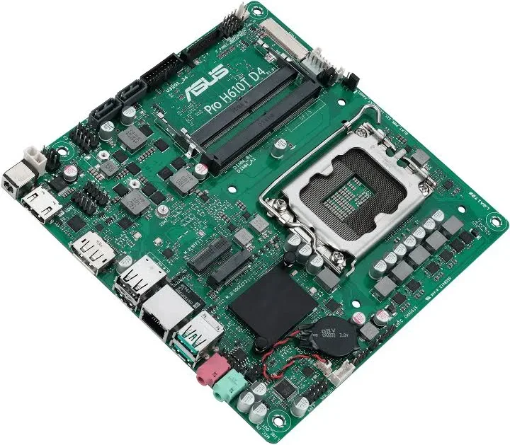 ASUS Pro H610T D4-CSM Intel H610 mini-ITX image 2