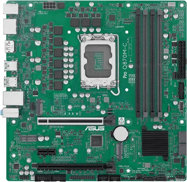 ASUS PRO Q670M-C-CSM Intel Q670 micro ATX image 2