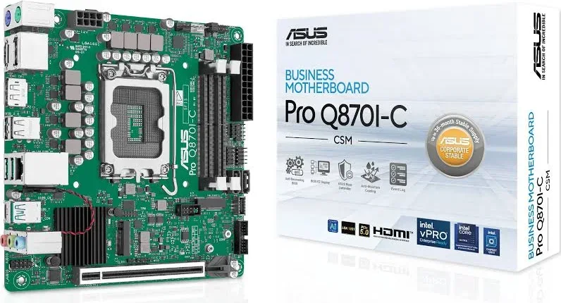ASUS PRO Q870I-C-CSM image 2