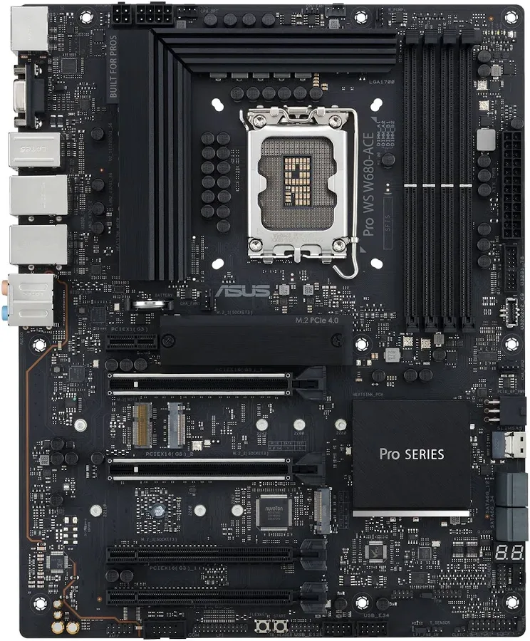 ASUS PRO WS W680-ACE Intel W680 ATX image 1