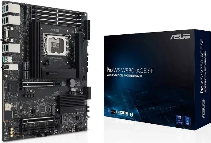 ASUS PRO WS W880-ACE SE Intel LGA 1851 ATX -SDRAM 256 Go image 2