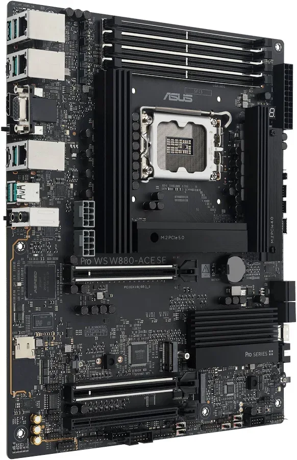 ASUS PRO WS W880-ACE SE Intel LGA 1851 ATX -SDRAM 256 Go image 3