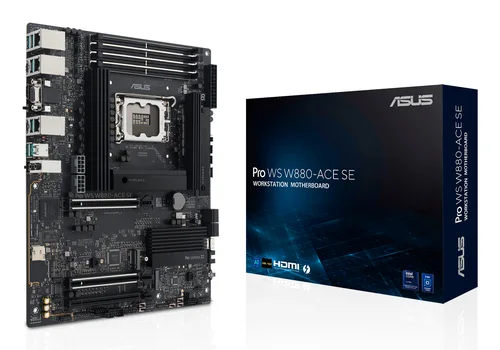 ASUS PRO WS W880-ACE SE Intel LGA 1851 ATX -SDRAM 256 Go