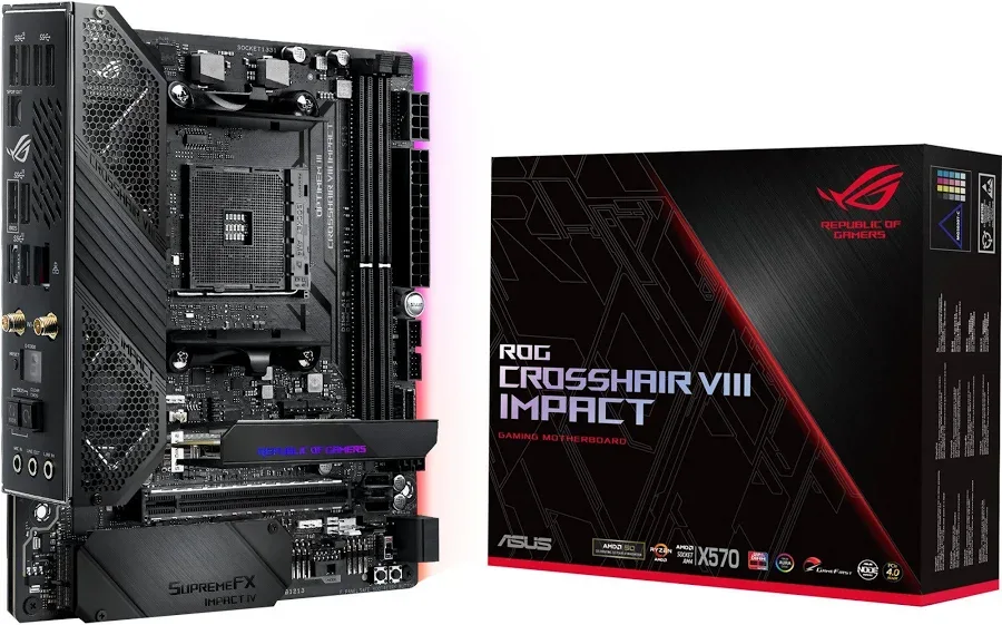 ASUS ROG Crosshair VIII Impact AMD X570 image 2