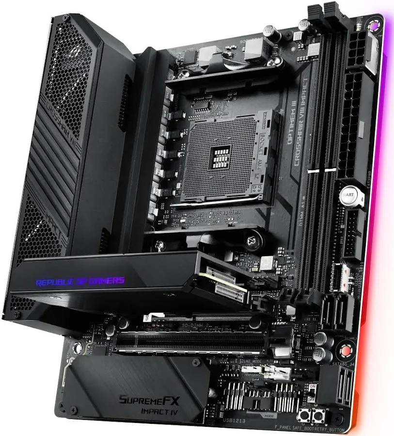 ASUS ROG Crosshair VIII Impact AMD X570 image 4