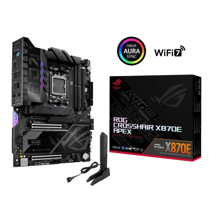 ASUS ROG CROSSHAIR X870E APEX X870EATX WiFi 7 OC RGB image 1