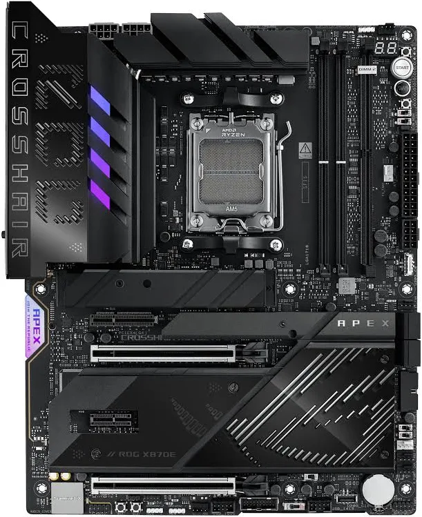 ASUS ROG CROSSHAIR X870E APEX X870EATX WiFi 7 OC RGB image 3
