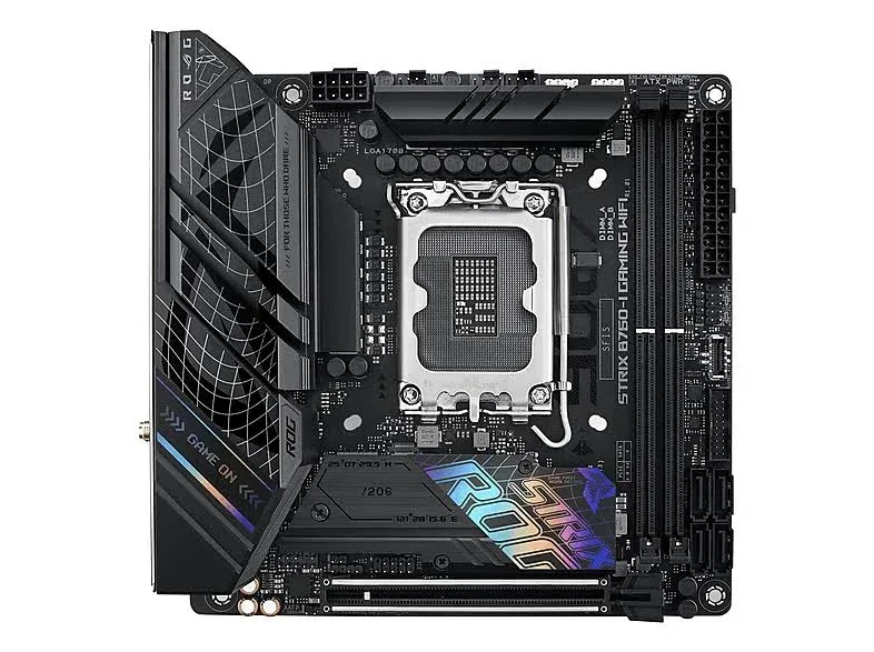 ASUS ROG Strix B760-I Gaming B760 LGA1700 Mini ITX WiFi 6E RGB image 1