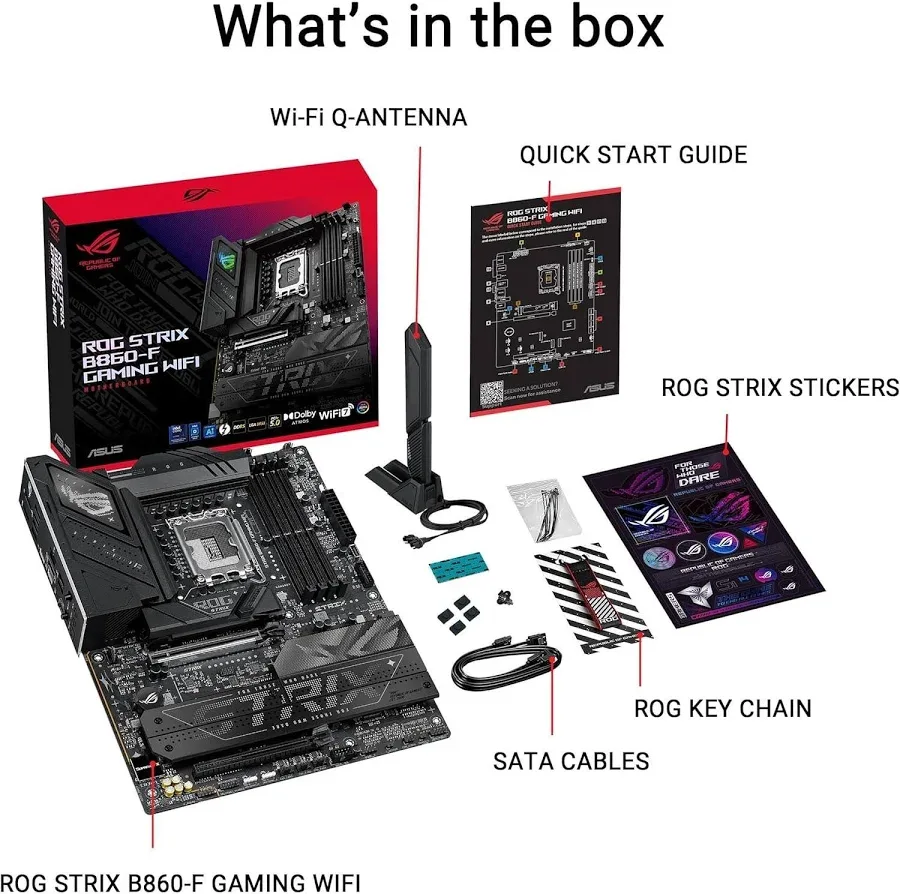 ASUS ROG STRIX B860-F GAMING WIFI image 4