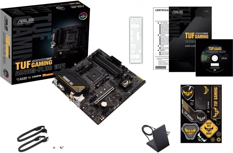 ASUS TUF GAMING A520M-PLUS WIFI image 4