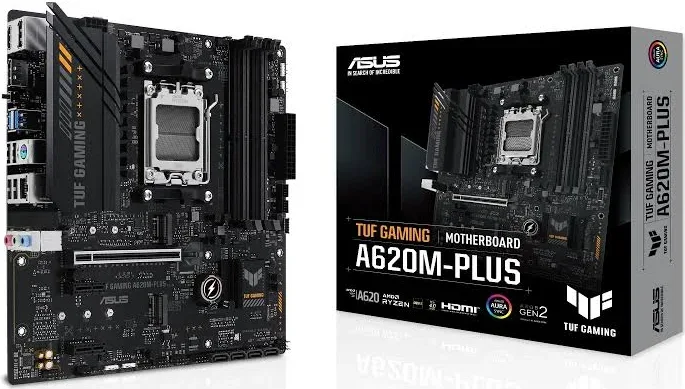 ASUS TUF GAMING A620M-PLUS image 2