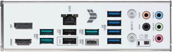 ASUS TUF GAMING B850-BTF WIFI W AMD B850 EmplacementATX image 4