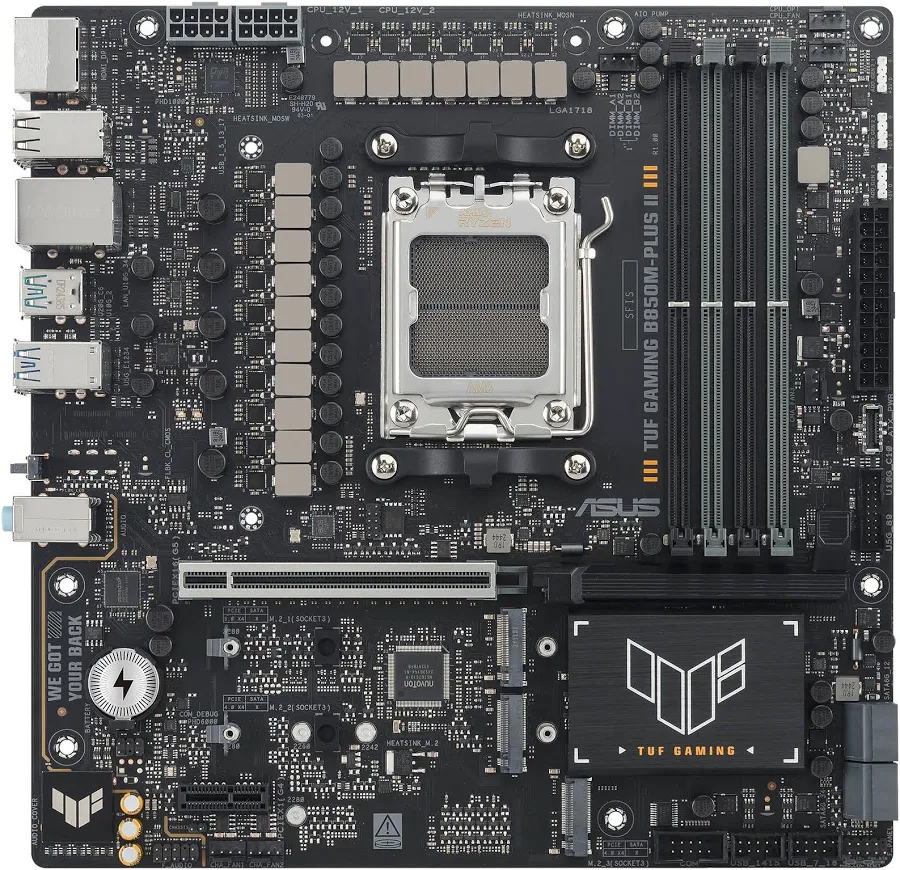 ASUS TUF GAMING B850M-PLUS II AMD B850 ATX image 5