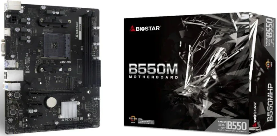 Biostar B550MHP B550 AM4micro ATX HDMI image 2