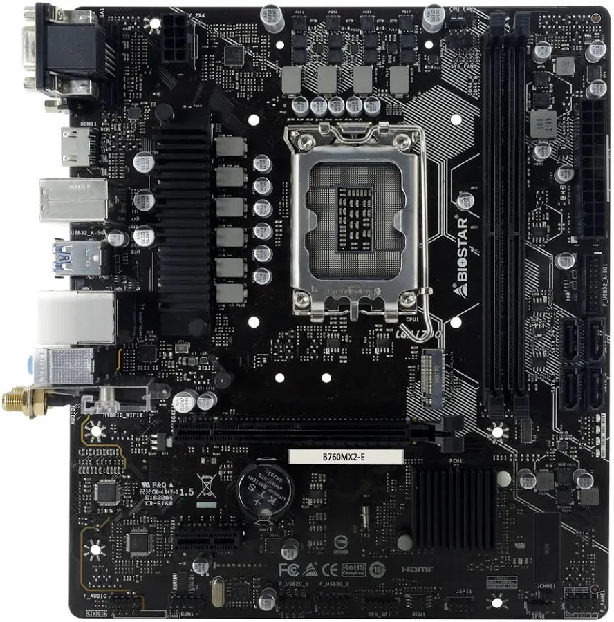 Biostar B760MX2-E image 1