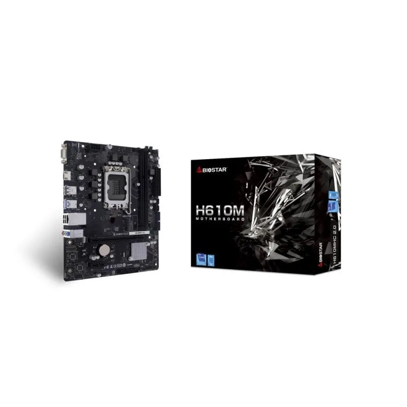 Biostar H610MHC 20 Intel H610 micro ATX