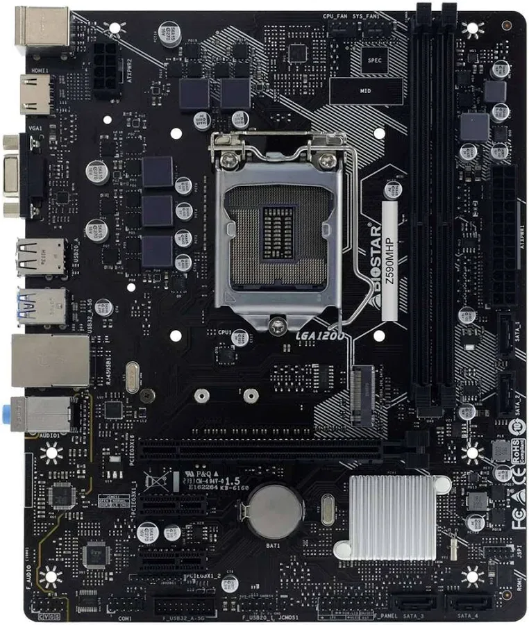 Biostar Z590 mhp image 2