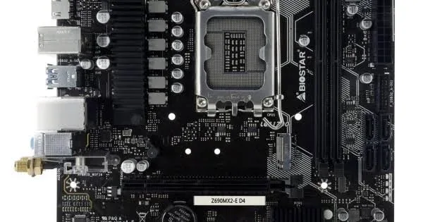 Biostar Z690MX2-E D4 Intel Z690 Micro ATX image 5