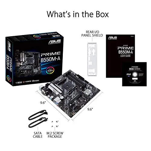 Carte mère - ASUS - PRIME B550M-A - DDR4 SDRAM - SATA-600 - PCI-Express 4.0 16x - vue 7