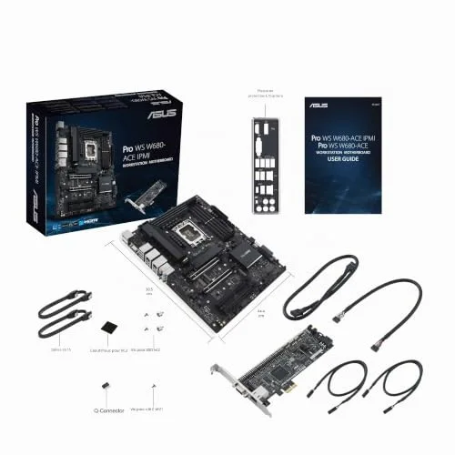 Carte mère - ASUS - PRO WS W680-ACE IPMI - Intel W680 LGA 1700 ATX - vue 4