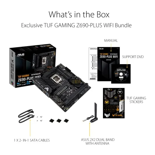Carte Mère - ASUS - TUF GAMING Z690-PLUS WIFI - (90MB1AW0-M0EAY0) - vue 2