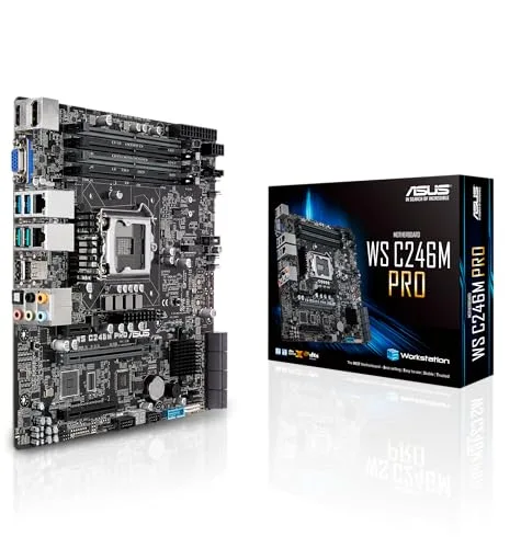 ASUS WS C246M PRO micro ATX LGA 1151 DDR4 64 Go