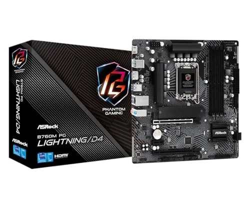 ASRock B760M PG Lightning/D4 micro ATX DDR4 LGA 1700