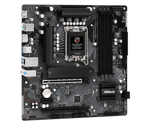 Carte mère Micro ATX - ASRock - B760M PG Lightning/D4 - Socket 1700 - 4x DDR4 - M.2 PCIe 4.0 - vue 6