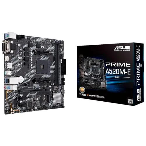 ASUS PRIME A520M-E/CSM micro ATX AM4 DDR4