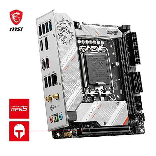Carte mère - MSI - MPG B760I EDGE WIFI Intel B760 LGA 1700 mini ATX - vue 5