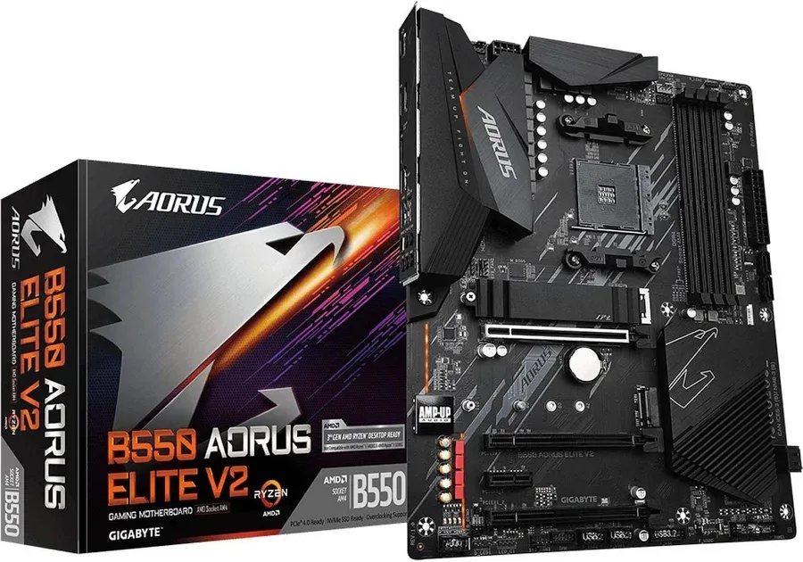 GIGABYTE B550 AORUS ELITE V2 B550AM4ATX RGB image 5