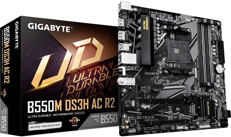 GIGABYTE B550M DS3H AC R2 image 1