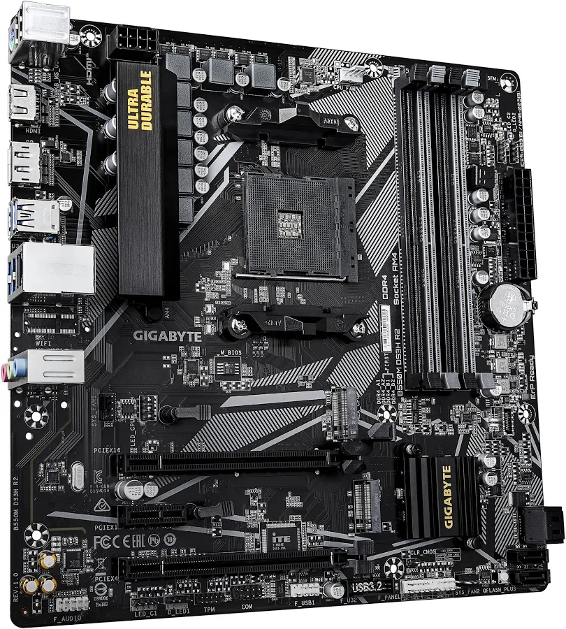 GIGABYTE B550M DS3H R2 AM4 Micro ATX 4733MHz image 2