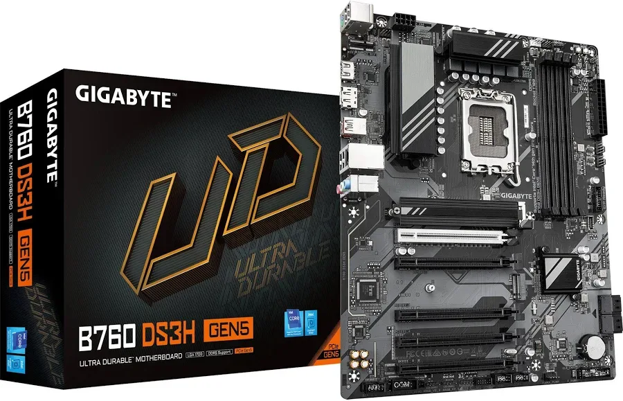GIGABYTE B760 DS3H GEN5 Intel B760 LGA1700ATX40 256GB image 4