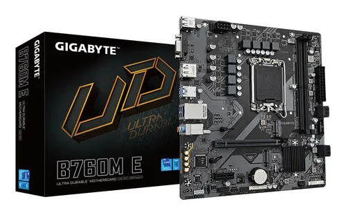 GIGABYTE B760 Intel B760  Micro ATX B760M E 32 Gen1 