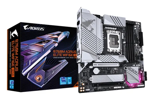 GIGABYTE B760M AORUS ELITE WIFI6E GEN5 LGA1700 micro ATX 4053