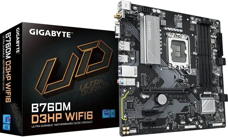 GIGABYTE B760M D3HP WiFi6 Micro ATX image 2