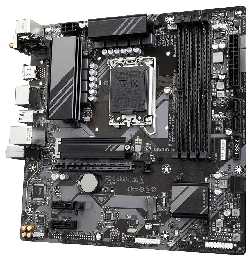 GIGABYTE B760M DS3H AX Intel B760 Express micro ATX image 3