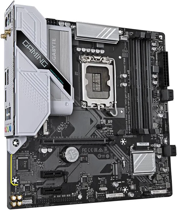 GIGABYTE B760M Intel B760 Micro ATX B760M GAMING PLUS WIFIWiFi 6 2x image 3