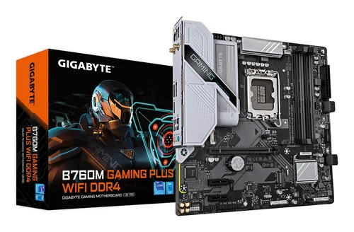 GIGABYTE B760M Intel B760 Micro ATX B760M GAMING PLUS WIFIWiFi 6 2x