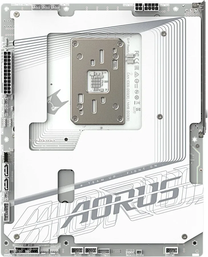 GIGABYTE B850 AORUS STEALTH ICE image 2